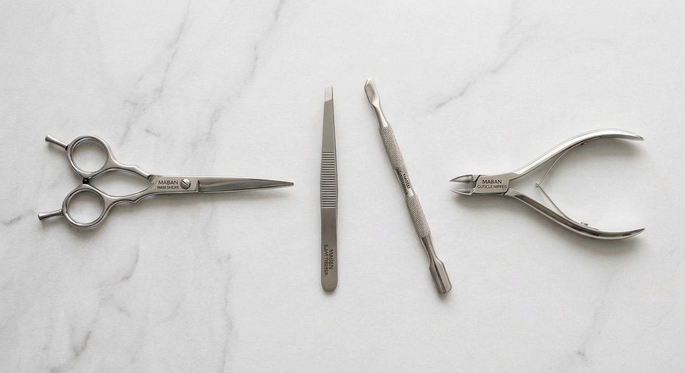 Beauty instruments manufacturer — scissors, tweezers, nail and skin tools