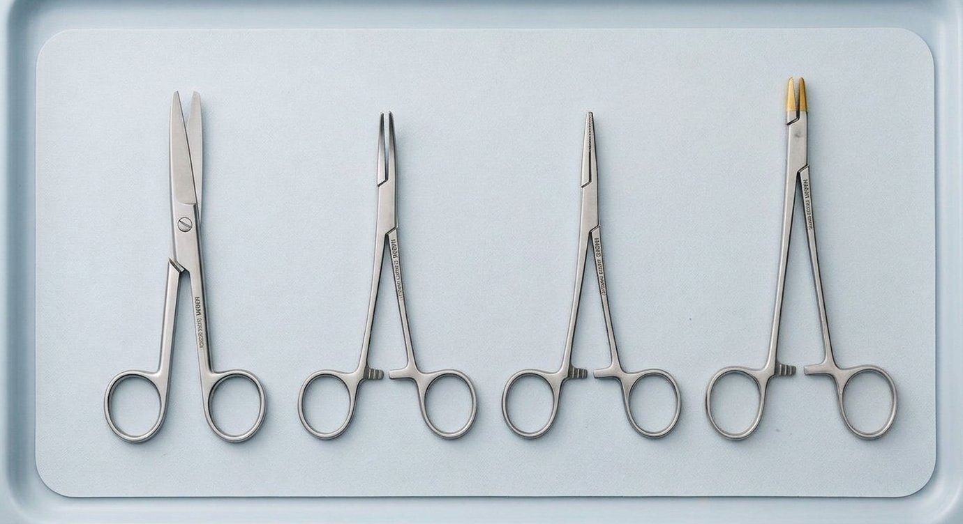 Surgical instruments manufacturer — scissors, forceps, clamps, retractors