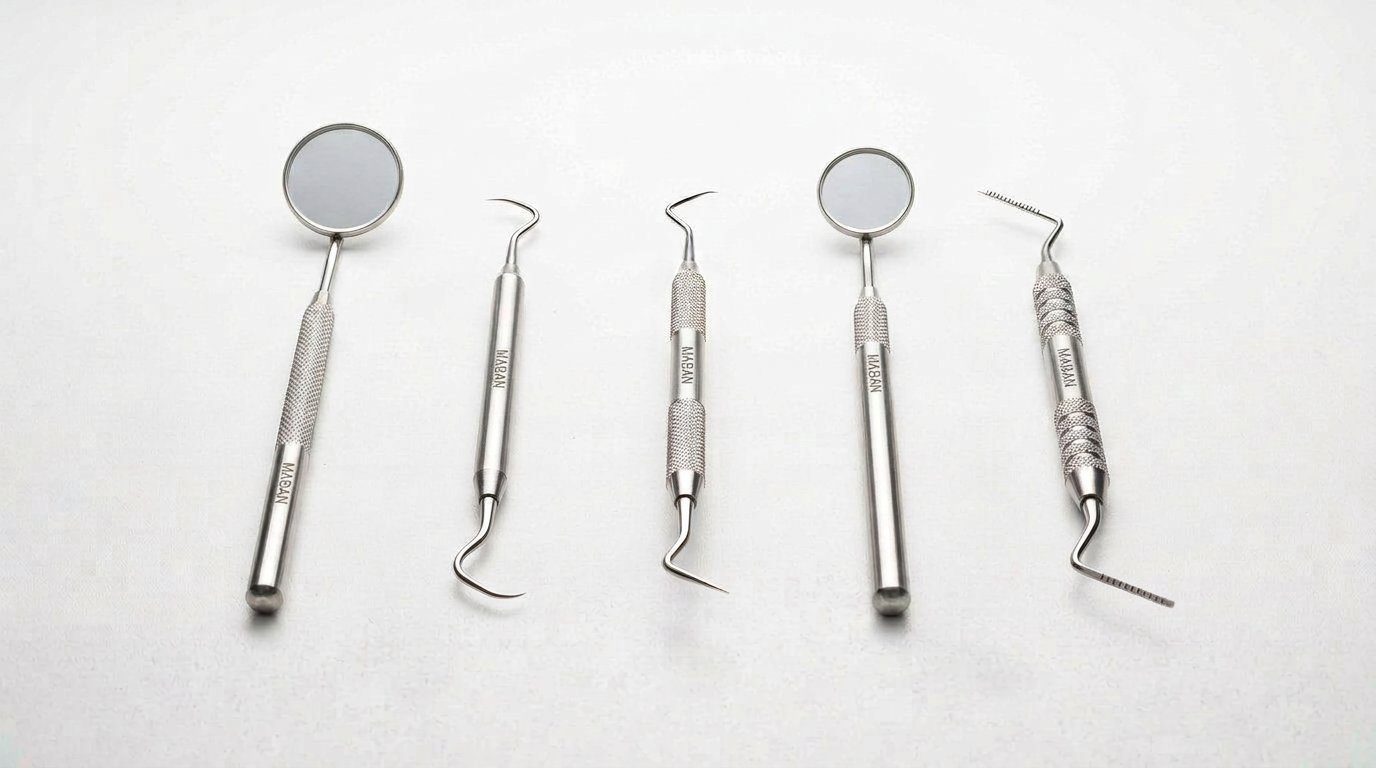 Dental diagnostic instruments — mirrors, explorers and probes