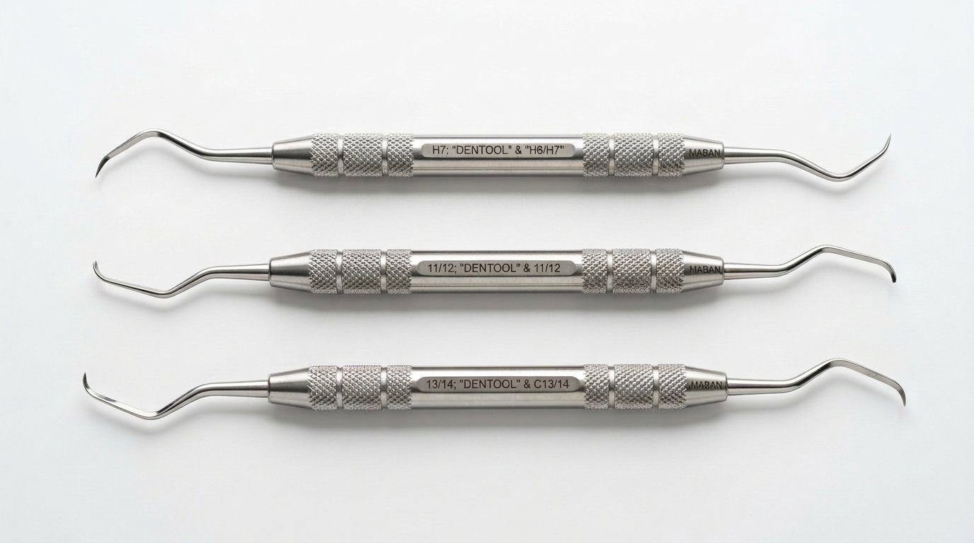 Dental scalers and curettes