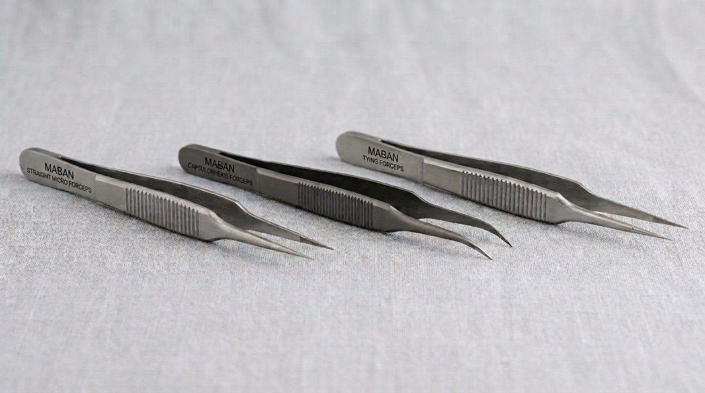 Ophthalmic micro forceps