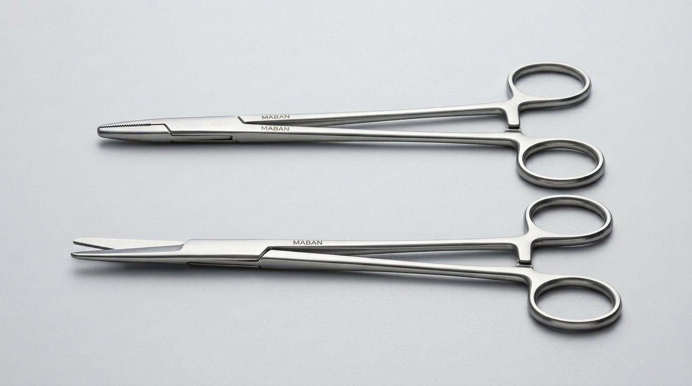 Surgical needle holders — Mayo-Hegar and Olsen-Hegar patterns